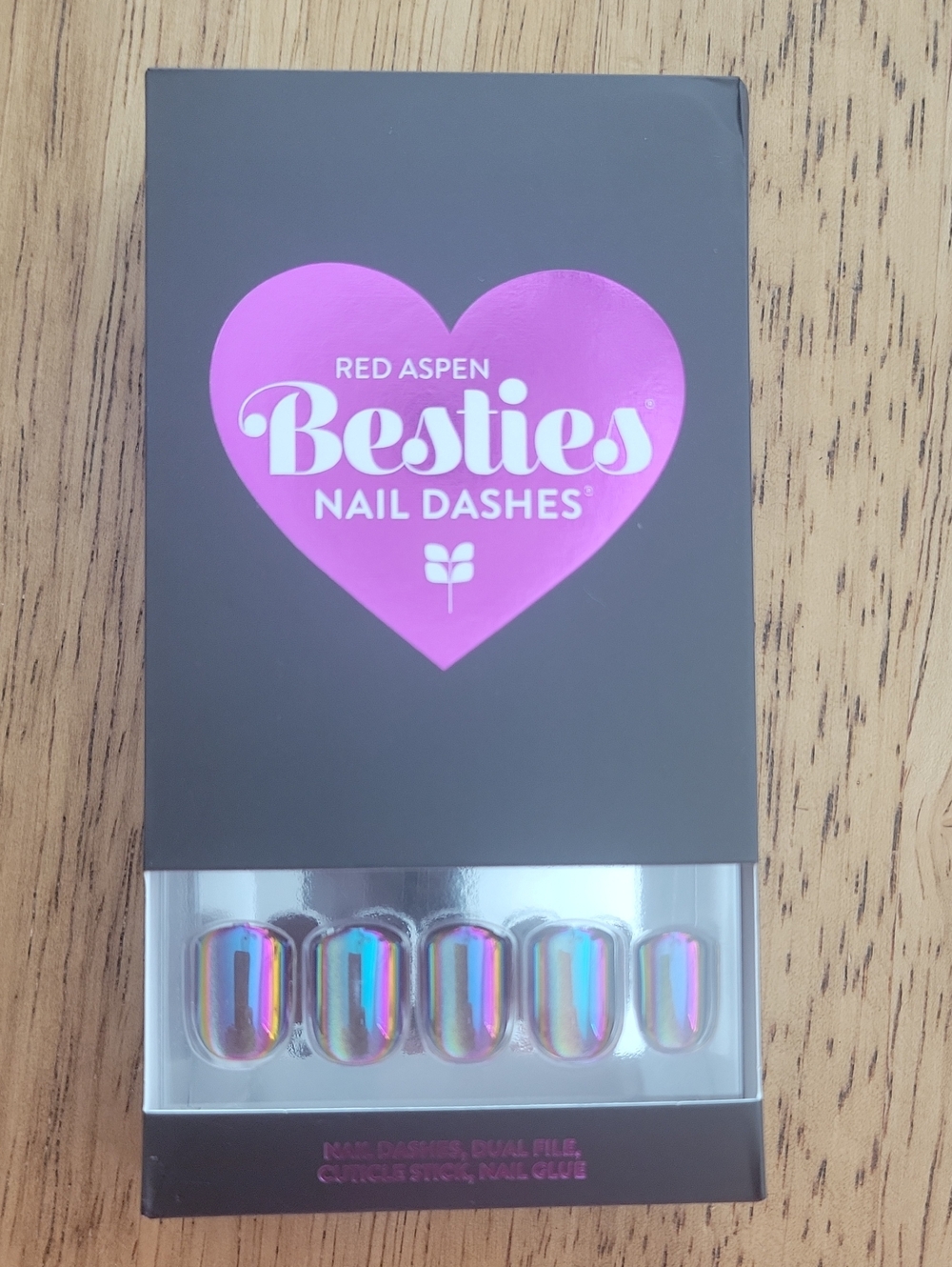 Red Aspen Nail Dashes